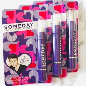 Lot of 3 New in Packaging Justin Bieber Someday Perfume Pencil